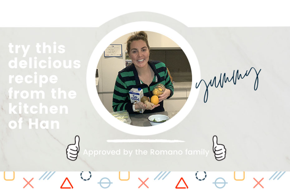 Creamy Tomato Pesto Chicken with Kumara Mash - Han Romano