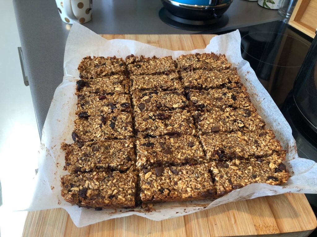 Yummy home made oat slice