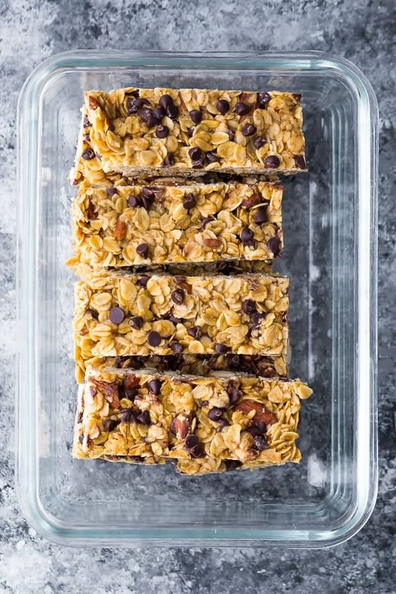Peanut Butter Energy Bars Han Romano