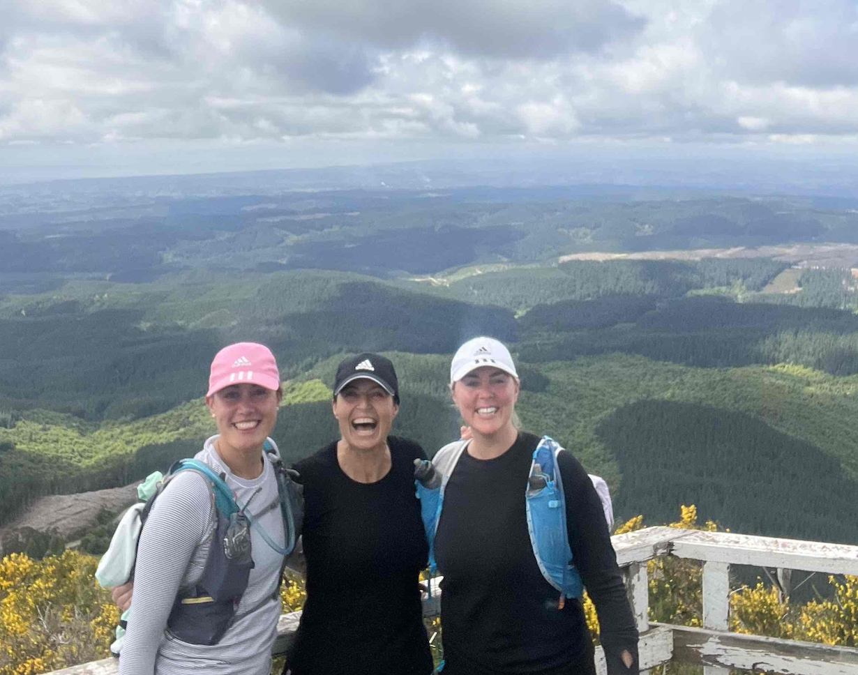 Mt Grey lookout with Han